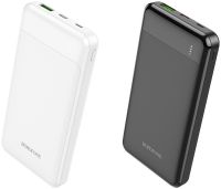 Внешний аккумулятор повербанк Power Bank Borofone BJ19A 20000mAh PD20W+QC3.0 с быстрой зарядкой, Портативное зарядное устройство батарея 2 выхода