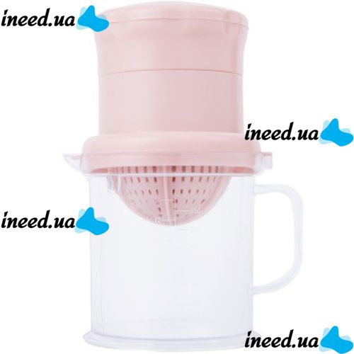 Ручная мини-соковыжималка Juicer XL-295 чашкой для фруктов, Универсальная соковыжималка фрешер для ягод с емкостью для сока XL 295