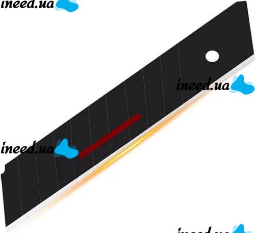 Канцелярский телескопический нож Utility knife Jingpin HST-SK 18мм с выдвижным сегментным лезвием для отделочных работ, Строительный ножик для дома