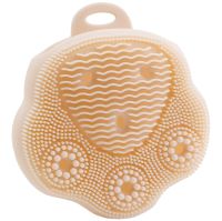 BLB-08 Silicone Massage Scrubber Body Wash Brush for facial cleansing, FS-1150 Cleansing Cosmetic Washcloth for pore cleansing and full body wash