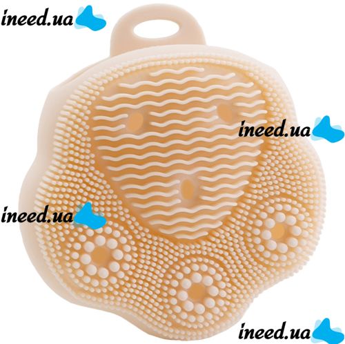 BLB-08 Silicone Massage Scrubber Body Wash Brush for facial cleansing, FS-1150 Cleansing Cosmetic Washcloth for pore cleansing and full body wash