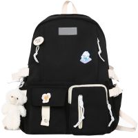 School Bag Set 5 in 1 Fashion YY156-2 Backpack, shopper bag, pencil case and cosmetic bag and a bag for small things to school, a teenage satchel with a badge