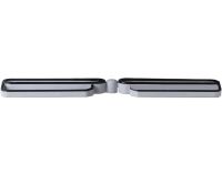 Настенная двойная вешалка держатель Stenson R94128 для хранения и сушки полотенец и тапочек, Полотенцедержатель органайзер для обуви на стену