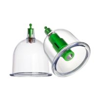 Вакуумные массажные антицеллюлитные банки с насосом - Pull Out a Vacuum Apparatus KL 24 шт, Медицинский набор из 24 вакуумных банок для массажа