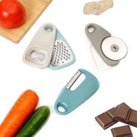 Брелок-органайзер Kitchenware из кухонных принадлежностей 5 предметов, Набор для кухни Терка, открывашка, нож, овощечистка на брелке для кемпинга