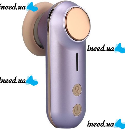 Beauty Instrument KH-811 Silicone cleansing brush massager with facial cleansing attachments, Silicone skin pore cleanser with massage function