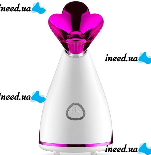 Паровая сауна для омоложения и увлажнения лица с ингалятором Phyopus Facial Ionic Steamer CL-5358, Распариватель 2в1 с ионизатором для чистки кожи