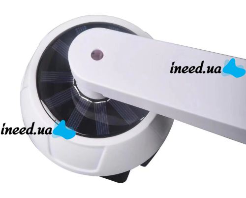 Уличный светодиодный фонарь муляж камеры HW-5118-1 44 SMD с реакцией на движение на солнечной батарее, Камера обманка лампа с датчиком движения Белая
