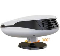 Вращающийся автомобильный обогреватель 2 в 1 Car Heater SWK-1008 12V, тепловентилятор LY-395 для салона и лобового стекла машины от прикуривателя