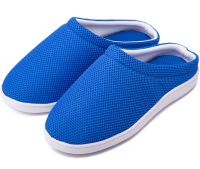Бамбуковые тапочки Cool Bamboo Anti-Fatigue Gel Slippers для снятия усталости ног 41 размер, расслабляющие гелевые тапки из пены с эффектом памяти
