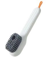 Многофункциональная универсальная щетка MHZ Cleaning Brush для чистки одежды и обуви, Щётка для мытья посуды с дозатором для моющего средства