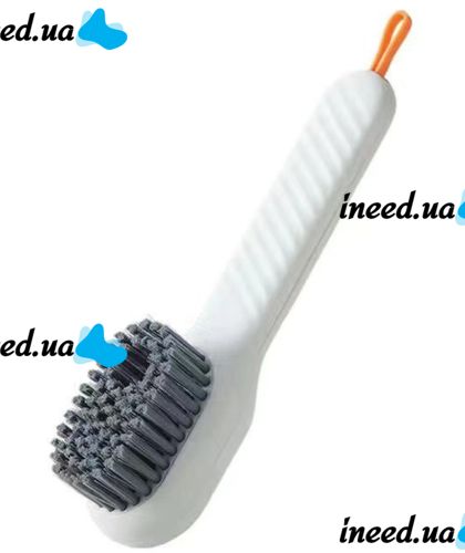 Многофункциональная универсальная щетка MHZ Cleaning Brush для чистки одежды и обуви, Щётка для мытья посуды с дозатором для моющего средства
