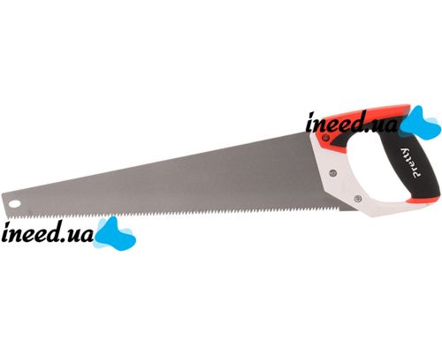 Ручная ножовка по дереву Saw Pretty HT-3101 с трехсторонней заточкой зубьев 450mm, Универсальная садовая пила сучкорез с зубьями для резки деревьев