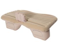 Надувной автомобильный матрас на заднее сиденье Car Travel Bed CT-001 135x80 см с подголовником , Универсальная кровать в авто с насосом и подушками