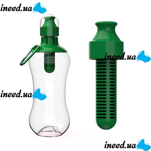 Спортивная герметичная бутылка с фильтром для питьевой воды Water Filter Bottle, объемом 550 мл для занятий спортом, Мягкая бутылка для очистки воды