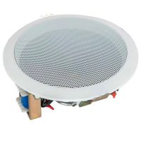 Потолочные динамики UKC CS-8500BM 20W Водоустойчивая потолочная акустика стерео колонка для врезного монтажа в потолок CS 8500 8,5" для дома Белая