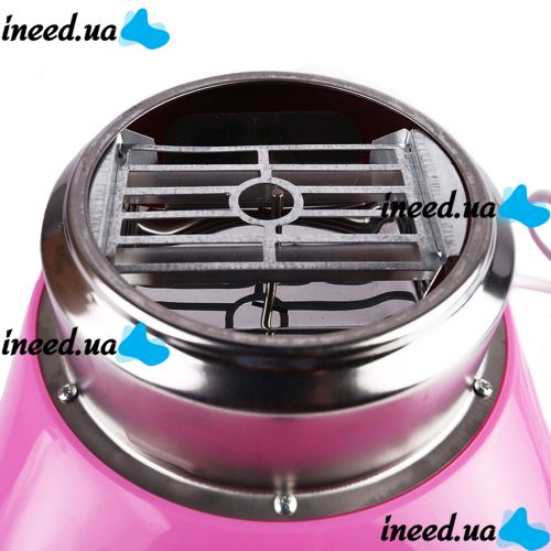 Міні апарат для солодкої вати Cotton Candy Maker GCM-520, Рожевий, Машинка для цукрової вати 500W, солодка вата для дому