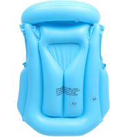 Детский надувной жилет Swim Vest BT-IG-0005 спасательный для плавания с подголовником от 3 до 14 лет, Надувная защитная жилетка S, M, L для детей