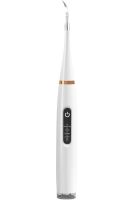 Электрическая зубная щетка скалер Electric Teeth Cleaner MAG-780 ультразвуковая для чистки зубов и удаления зубного камня с зеркалом 5 режимов Белая