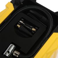 Автомобильный компрессор CarSun Air Pump C1399-1 автокомпрессор с дисплеем и фонарем для подкачки шин от прикуривателя 12V воздушный насос для машины