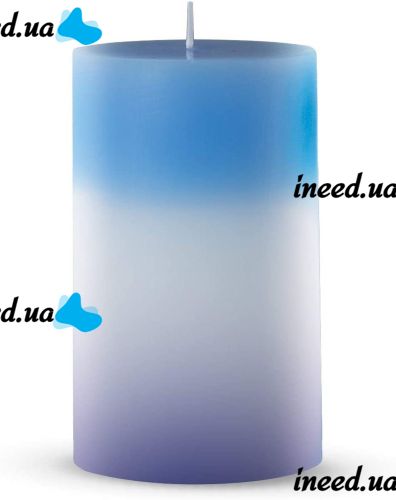 Декоративна воскова свічка хамелеон Candled Magic EL-2327 з RGB підсвічуванням 7 кольорів з справжнім вогнем, Магічна LED Свічка, яка змінює світло