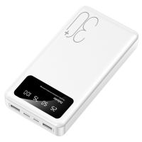 Зарядное устройство УМБ Power Bank 30000 mAh Martec Delicate 2xUSB с фонариком, Портативна батарея повербанк Внешний аккумулятор зарядка для телефона