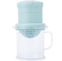Ручная мини-соковыжималка Juicer XL-295 чашкой для фруктов, Универсальная соковыжималка фрешер для ягод с емкостью для сока XL 295