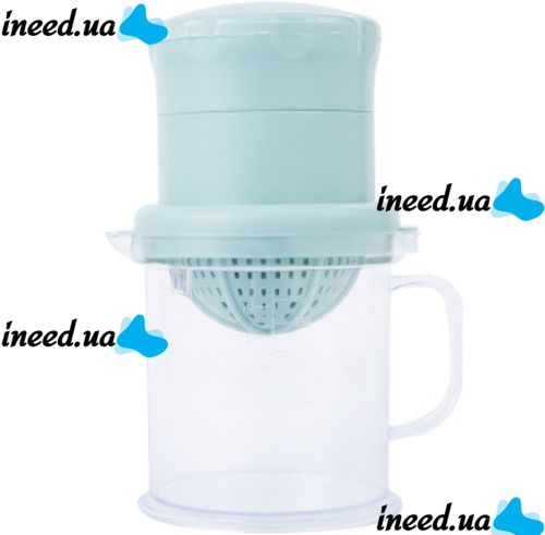 Ручная мини-соковыжималка Juicer XL-295 чашкой для фруктов, Универсальная соковыжималка фрешер для ягод с емкостью для сока XL 295