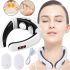 Электрический массажер для шеи Neck Massager HX-5880 импульсный миостимулятор для тела, электростимулятор для шейного отдела 3 режима на аккумуляторе