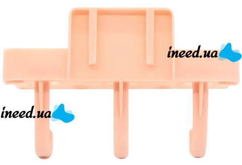 Hanging Shelf for Bathroom Caddy Storage Shelf Plastic Hanging Organizer for Wall Storage, Self-adhesive Rack with Suction Cups 12x8 cm