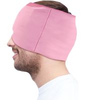 Маска для горячей и холодной терапии Eye Pad восстанавливающая гелевая шапочка от головной боли и мигрени с охлаждающим и согревающим эффектом