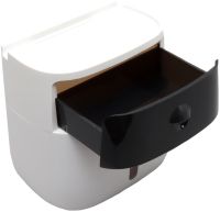Держатель для туалетной бумаги Holder Ecoco TDF-34 подвесной настенный органайзер для хранения салфеток, пластиковая подставка полка для телефона