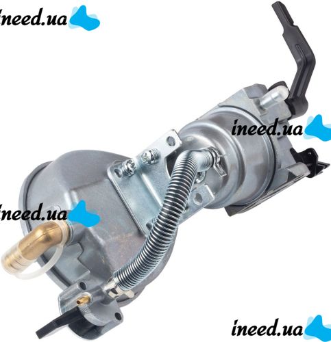 Газовый карбюратор для бензинового генератора Dual Fuel Carburetor 1.3-4 кВт с газовым редуктором и переключателем на два вида топлива пропан-бутан
