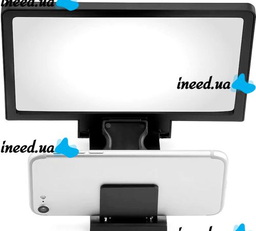 3D увеличитель экрана Enlarged Screen Mobile Phone F1 для телефона, смартфона, увеличительное стекло 26X19 см 3Д увеличительная подставка, держатель