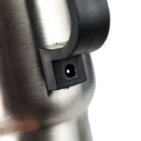 Автомобильная термокружка термос с подогревом Electric Mug 140Z чашка 400мл 12V, авто кружка кипятильник от прикуривателя в машину 2240 Серебристый
