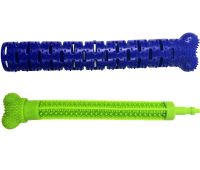 Зубная щетка для чистки десен собак Chewbrush Ardemer самоочищающаяся резиновая собачья кость, жевательная игрушка-косточка для зубов 25*4.5 см Синяя
