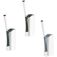 Universal toilet cleaning brush MTS clip type removable toilet brush toilet brush, a set of brushes with replaceable nozzles and cleaning agent