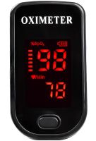 Портативный пульсоксиметр на палец Pulse Oximeter BL-230 пульсометр с LCD дисплеем на батарейках для измерения пульса сатурации кислорода в крови