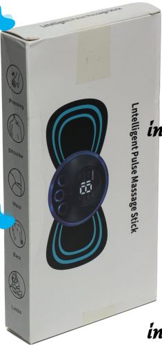 Импульсный массажер миостимулятор бабочка Pulse Massage Stick электростимулятор для восстановления и тренировки мышц всего тела на аккумуляторе USB