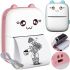 Mini Thermal Printer Jetix Mini Printer Portable Pocket Children's Printer for Smartphone with Bluetooth for Printing without Ink from 3 Years Old Android IOS