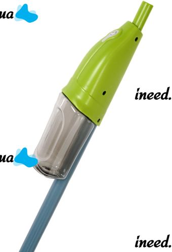 Швабра с распылителем и емкостью для воды Healthy Spray Mop 350 мл портативная швабра спрей с насадкой из микрофибры для уборки и мытья пола Зеленая