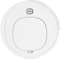 Автоматичний розумний робот пилосос Robot Vacuum Cleaner ES28 бездротовий безшумний робот-пилосос для сухого та вологого прибирання на акумуляторі White