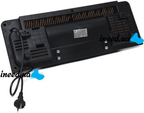 Настенный тепловентилятор Domotec MS-5962 с пультом 1800W электрический обогреватель на стену с дистанционным управлением на 40 кв.м 2 режима работы