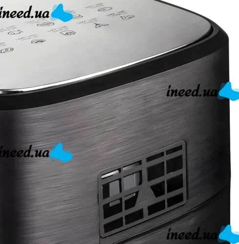 Аэрофритюрница мультипечь Bitek BT-5384 Air Fryer 12л 4600W безмаслянная фритюрница с LED дисплеем, таймером и регулировкой температуры 10 программ