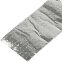Heavy duty aluminum coated adhesive tape Butyl Self-Adhesive 1.2mm x 5cm x 10m, Aluminum Waterproof Adhesive Foil Scotch 10m Silver