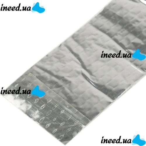 Heavy duty aluminum coated adhesive tape Butyl Self-Adhesive 1.2mm x 5cm x 10m, Aluminum Waterproof Adhesive Foil Scotch 10m Silver