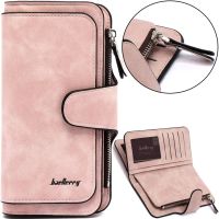 Женский замшевый кошелек Baellerry Forever N2345 Pink женское мини портмоне на 10 отделений для купюр и мелочи 19х10.5 см Розовое