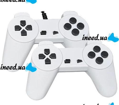 Игровая приставка Dendy 8 Bit Game Station PS5 с двумя джойстиками и 620 встроенных игр GS5, Детская ретро консоль Денди G155 для телевизора