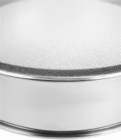 Round Strainer A-Plus BP-1262 Sieve Set for sifting flour and powdered sugar sieves of different diameters 6 pcs for sifting cocoa made of stainless steel