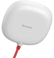 Беспроводное зарядное устройство Baseus Suction Cup Wireless Charger WXXP-02, Универсальная беспроводная зарядка 10W для зарядки телефона Белый